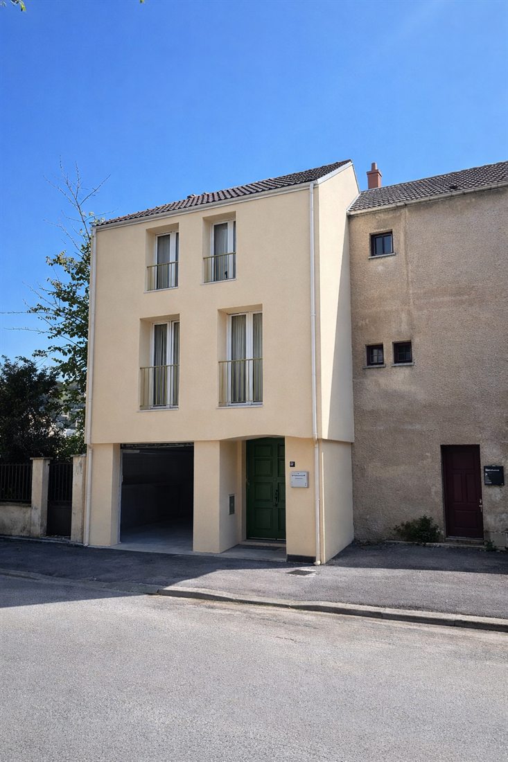 Façade isolée et ravalée après travaux