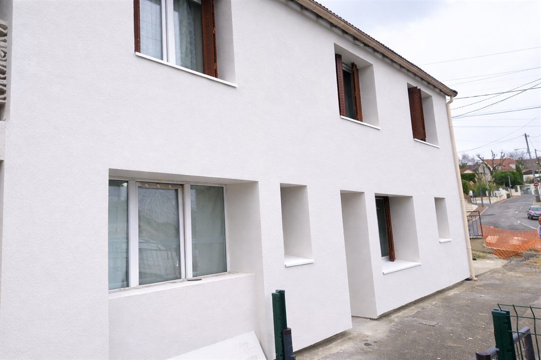 Isolation extérieure terminée, façade rénovée