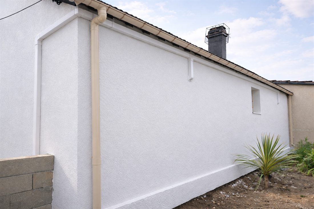 Vue d'ensemble de la maison après travaux