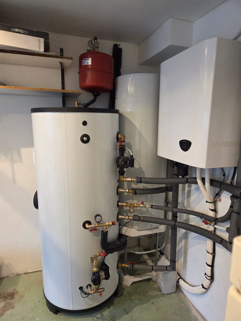 Chantier système solaire combiné Renov'House