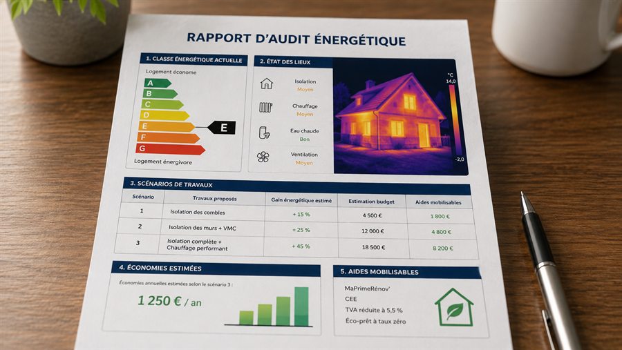 Rapport d'audit énergétique