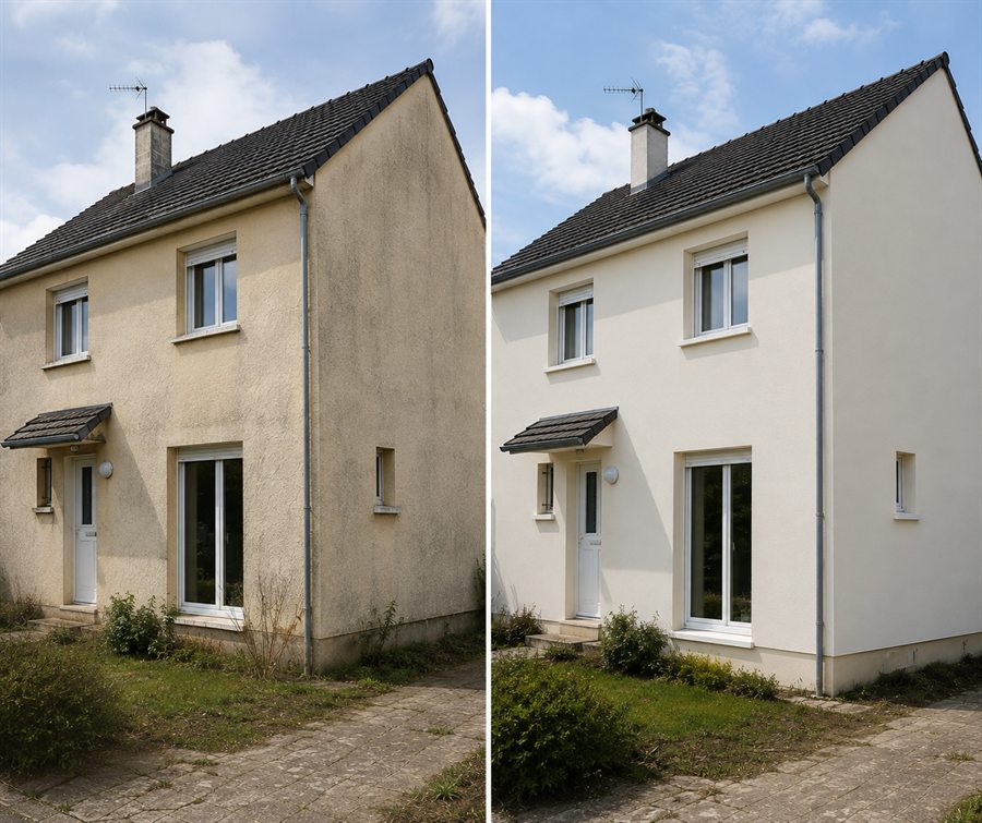 Isolation des murs par l'extérieur (ITE)