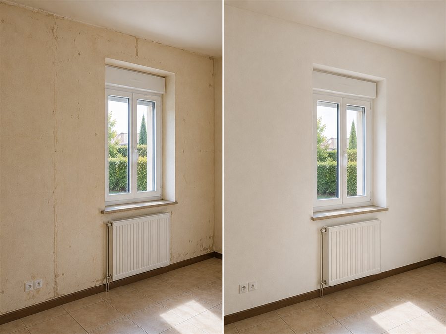 Isolation des murs par l'intérieur (ITI)